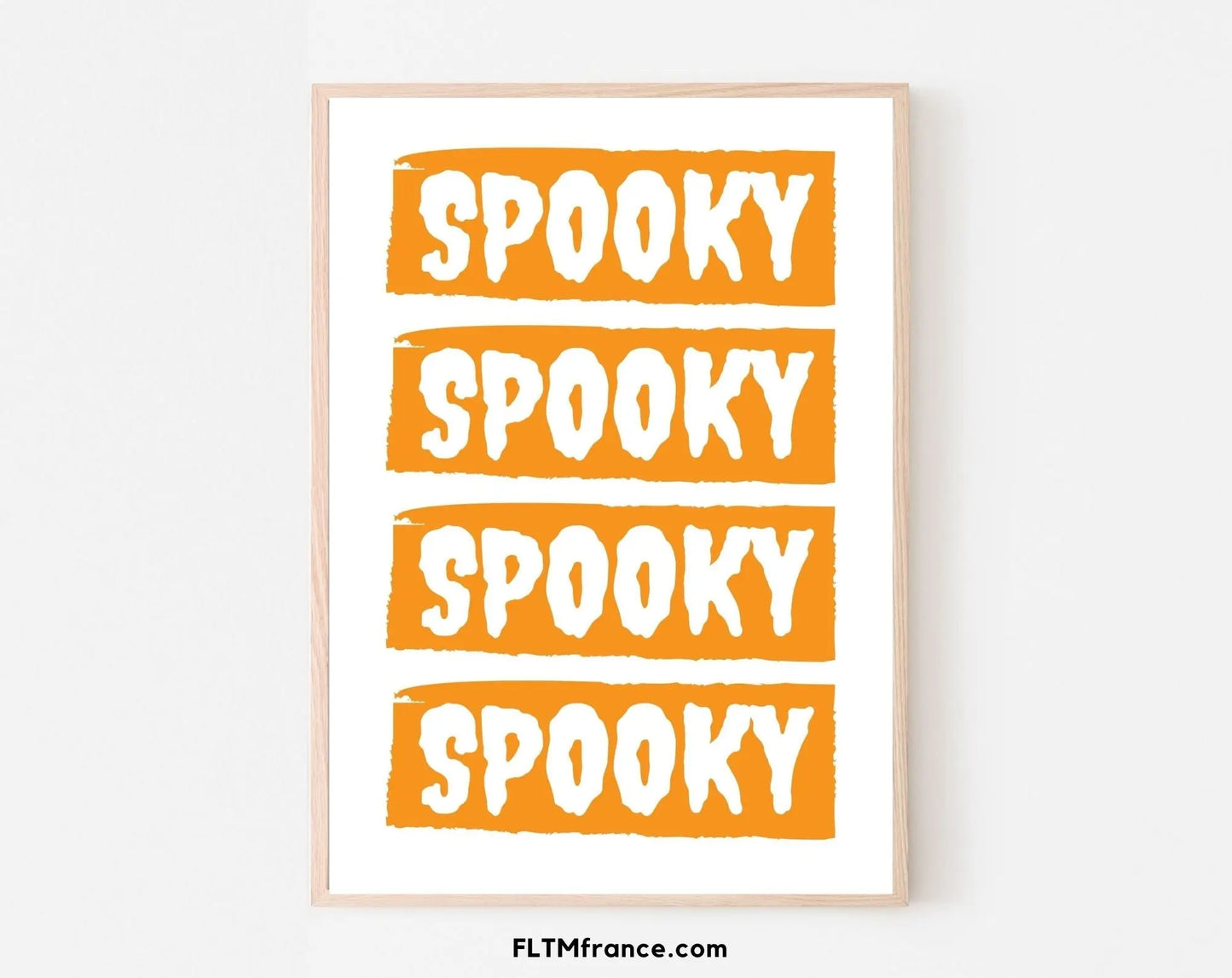 3 affiches Halloween originales (calendrier, chat...) - Décoration Halloween FLTMfrance
