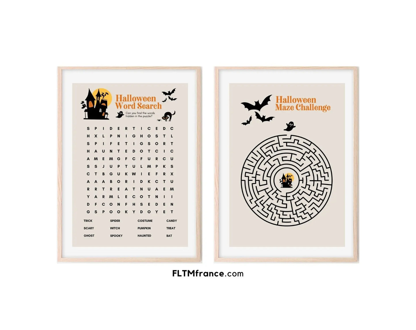 45 affiches Halloween - Décoration Halloween FLTMfrance