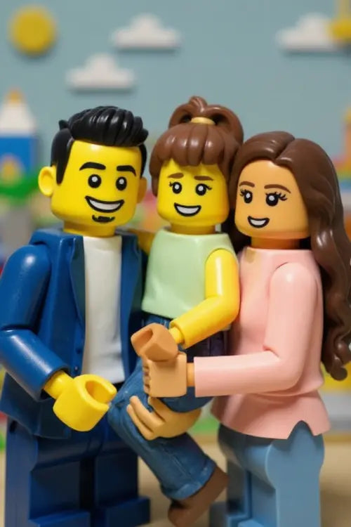 Affiche personnalisée Jouets en briques FLTM