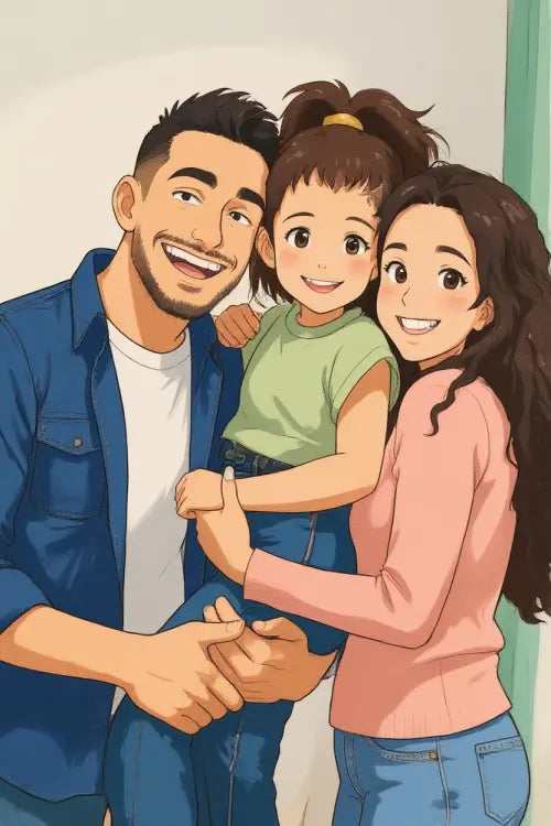 Affiche personnalisée Studio d'animation japonais FLTM