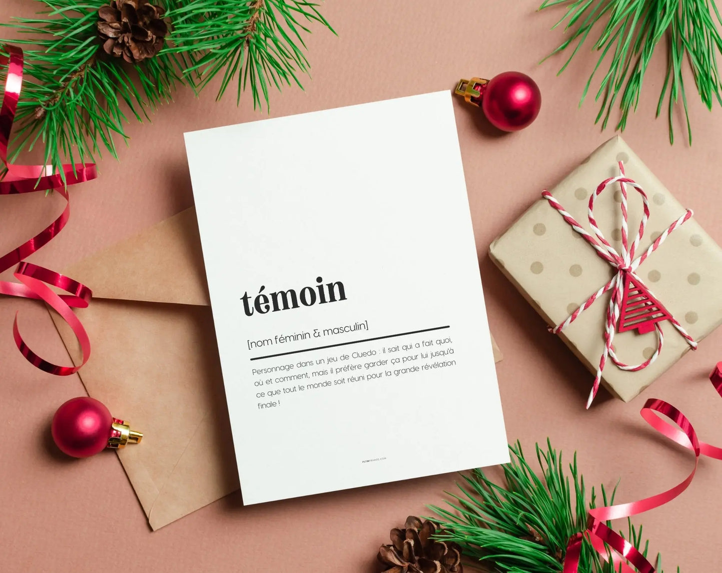 Carte définition Témoin de mariage - Demande témoin FLTMfrance