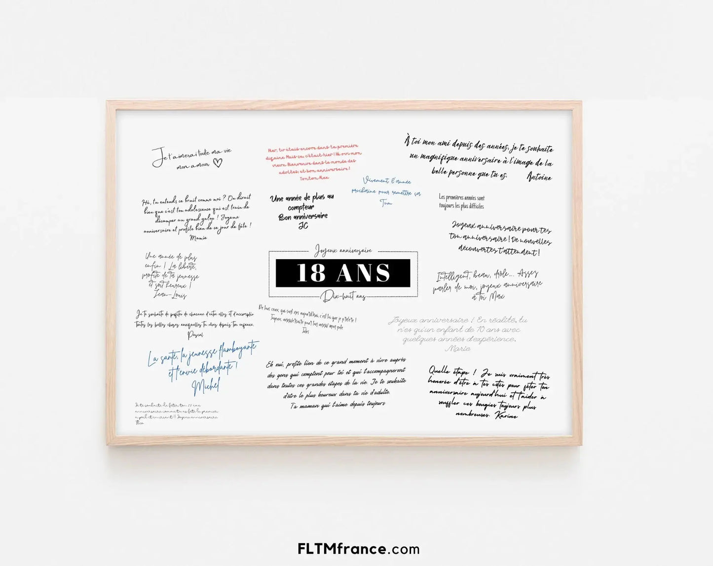 Décoration anniversaire 18 ans FLTMfrance