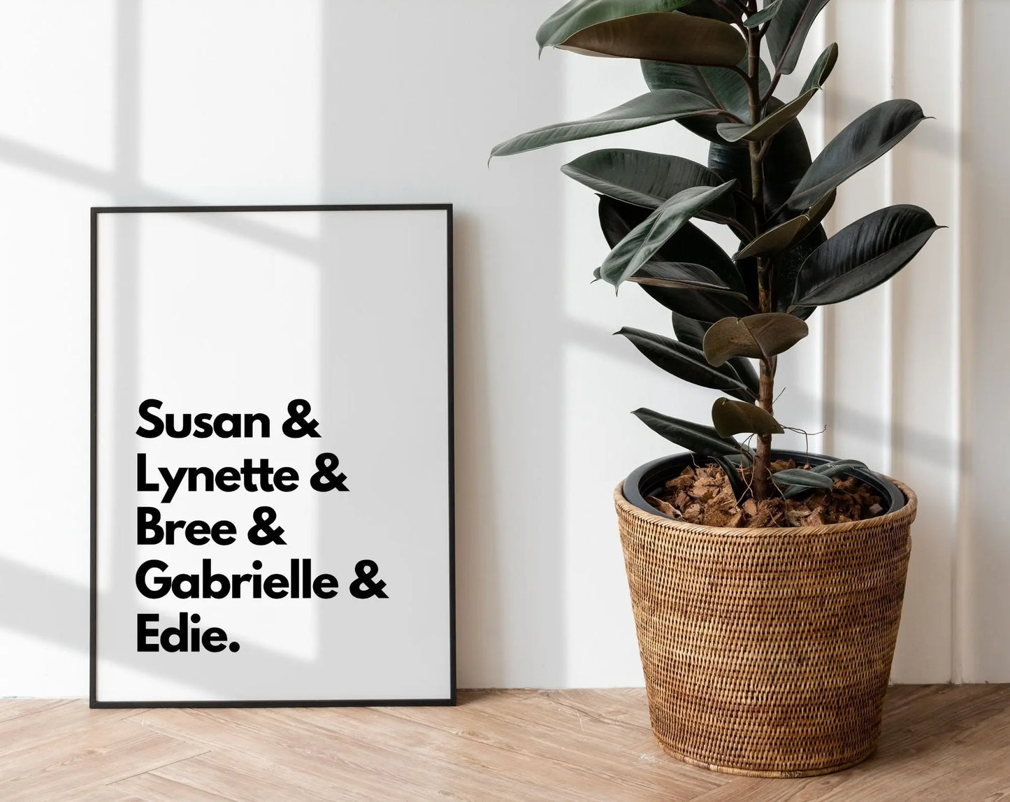 Desperate Housewives, les personnages - Affiche de série FLTMfrance