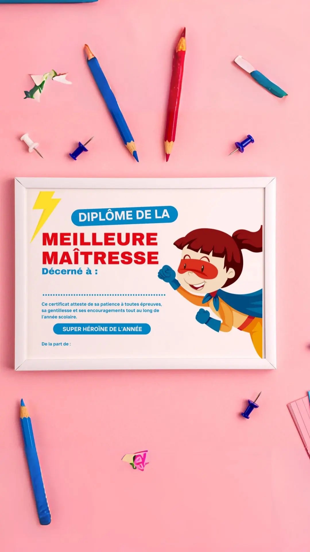 Diplôme de la meilleure maîtresse FLTMfrance