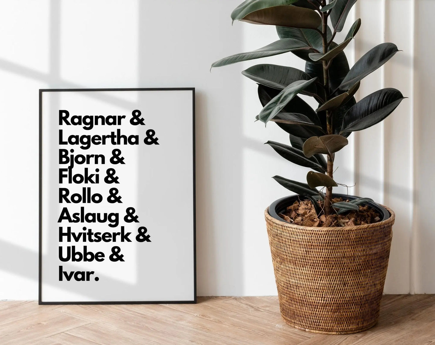 Vikings, les prénoms - Affiche de série FLTMfrance