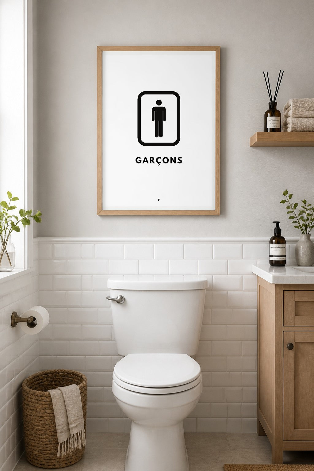 Pack signalétique toilettes – 9 affiches WC femmes hommes à imprimer
