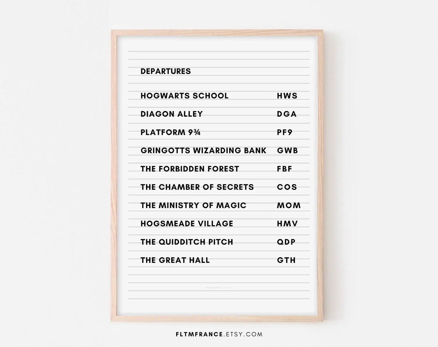 Departures Poster du magicien célèbre - Affiche de film - FLTMfrance