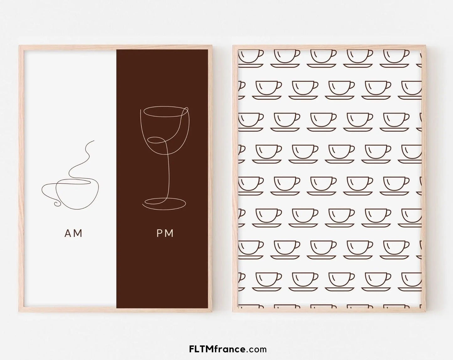 Pack de 2 affiches café - FLTMfrance