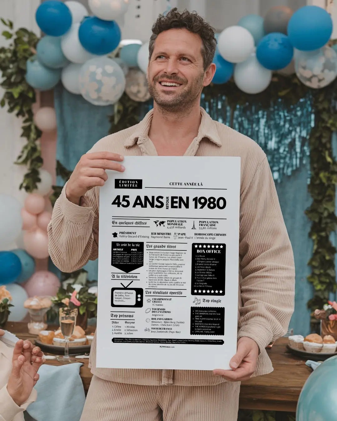Cadeau anniversaire 45 ans : nos meilleures idées (femme & homme)