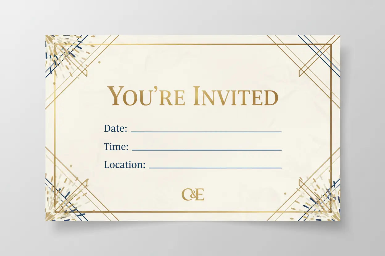 Comment organiser un événement d'entreprise avec une carte d'invitation d'anniversaire ? FLTMfrance