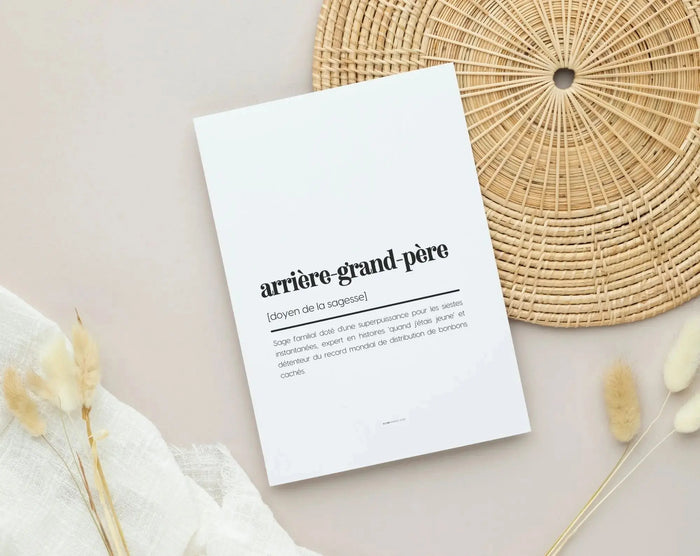 Fête des arrière-grands-pères