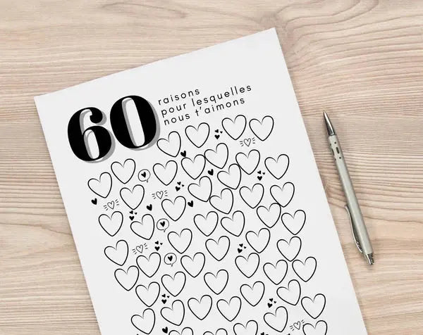 Raisons pour lesquelles nous t'aimons