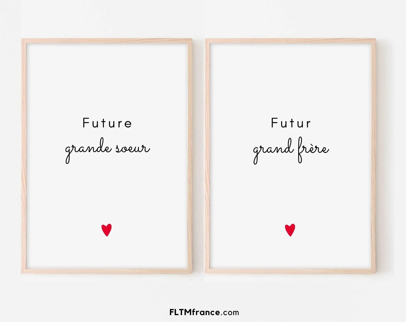 Annonce grossesse future grande sœur et futur grand frère