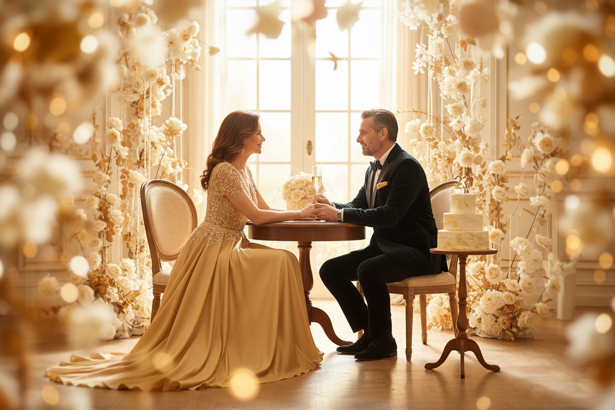 23 ans de mariage : noces de béryl, signification et idées cadeaux