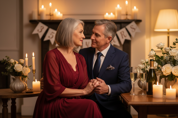 35 ans de mariage : noces de rubis, signification et idées cadeaux