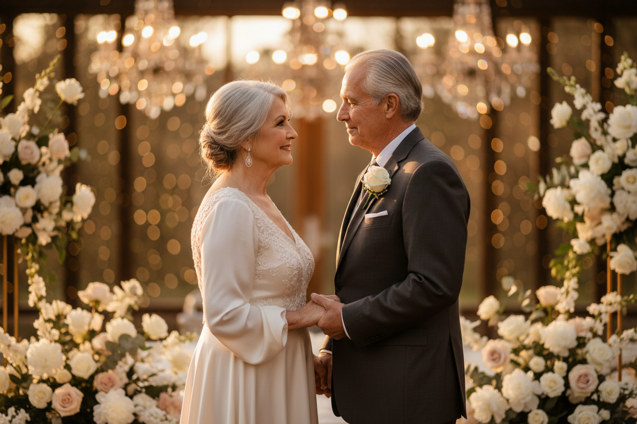 45 ans de mariage : noces de vermeil, signification et idées cadeaux