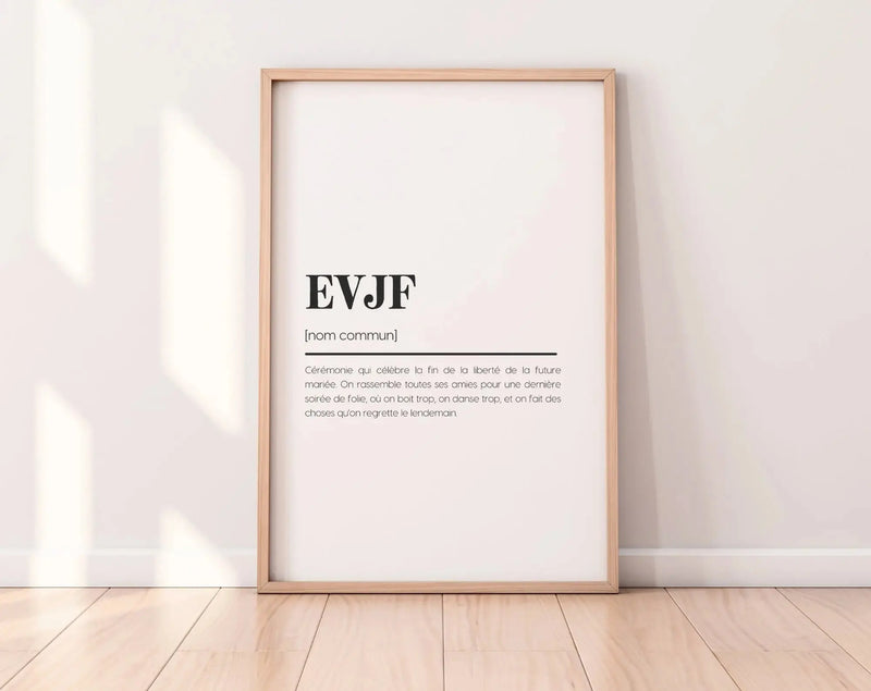 EVJF - Enterrement de Vie de Jeune Fille