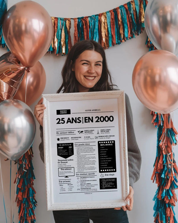 Idée cadeau femme 25 ans