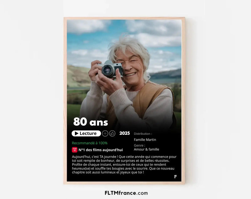 Idée cadeau homme 80 ans