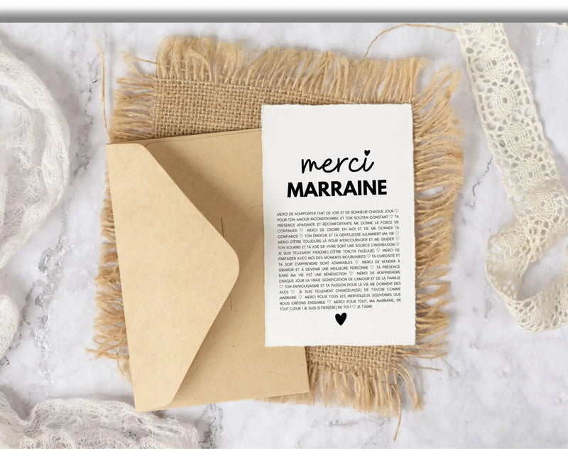 Cadeau Marraine