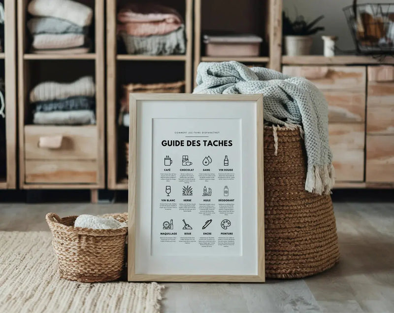 Affiche buanderie