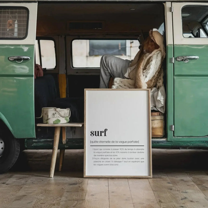 Affiche surf