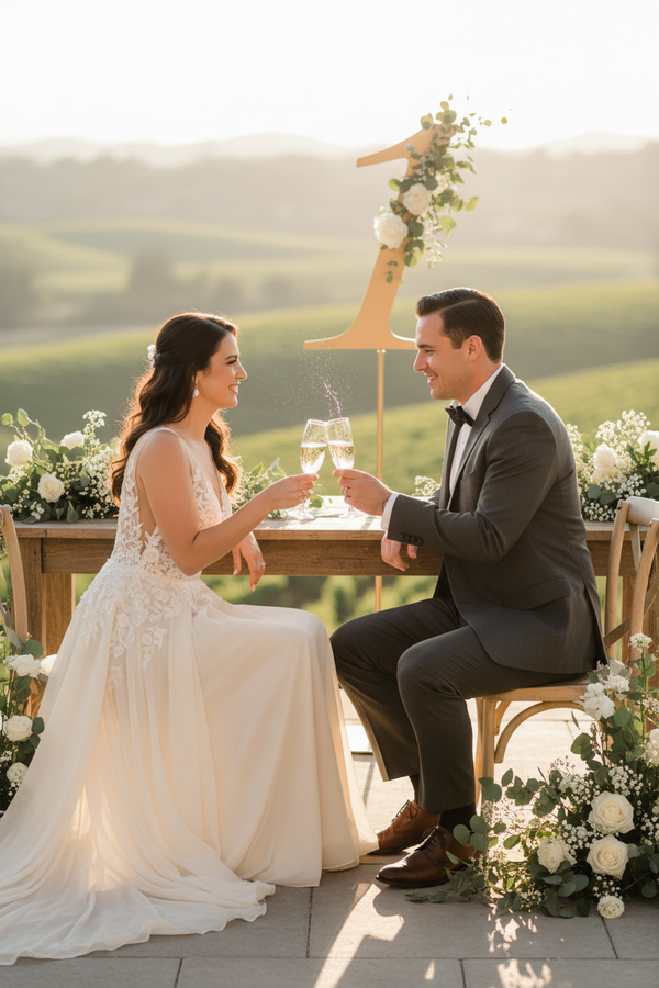 1 an de mariage - Noces de coton