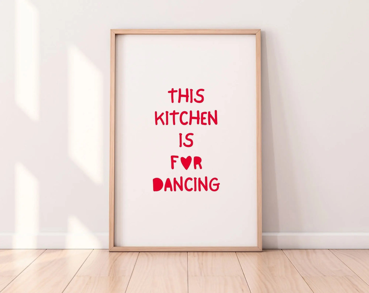 Affiche This kitchen is for dancing - FLTMfrance