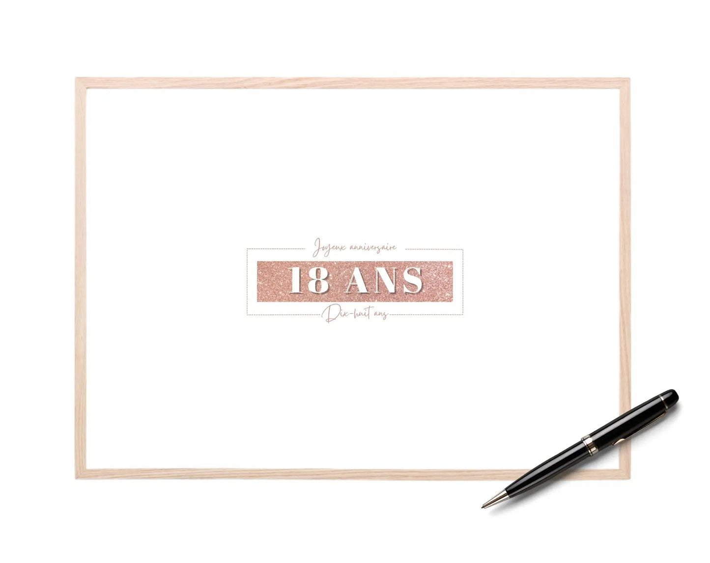 Livre d’or 18 ans à imprimer