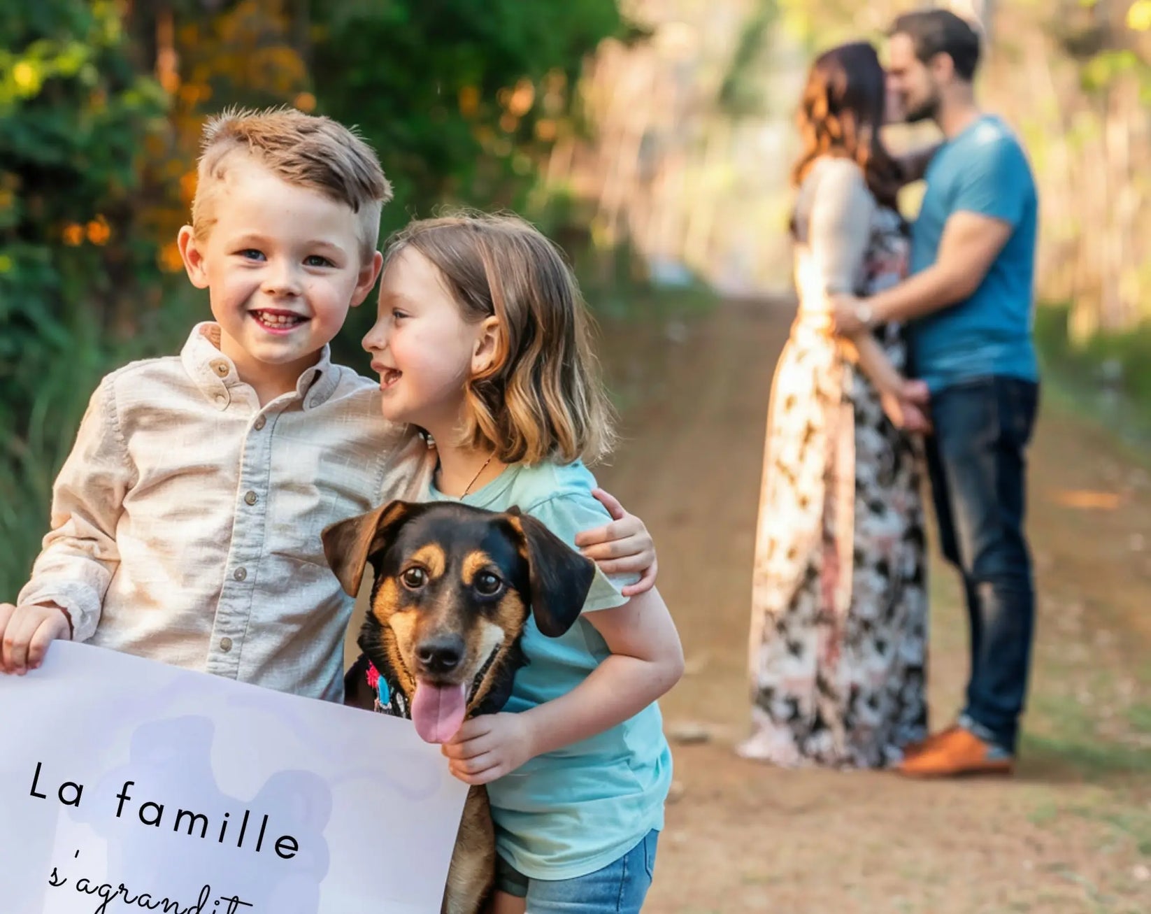 La famille s'agrandit je vais être grand frère - Annonce grossesse