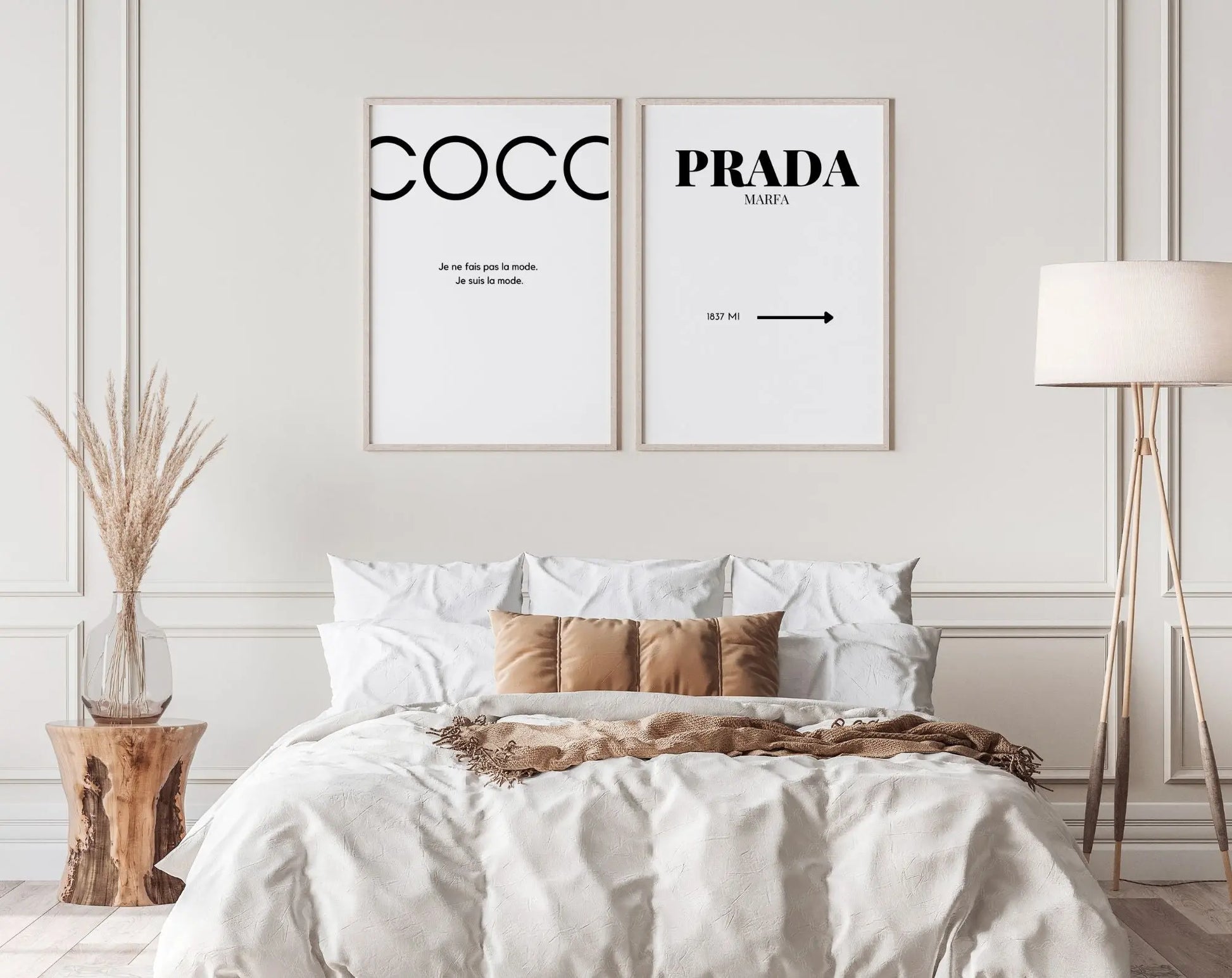 2 affiches Coco et Prada FLTMfrance