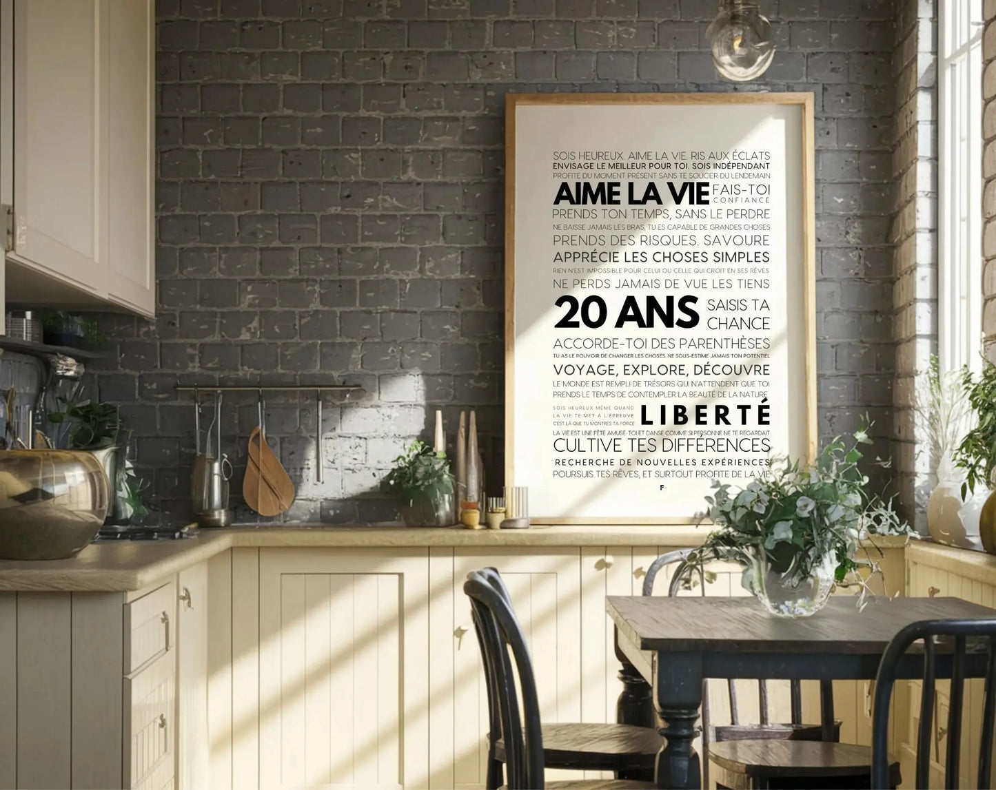 20 ans les mots - Affiche anniversaire FLTMfrance