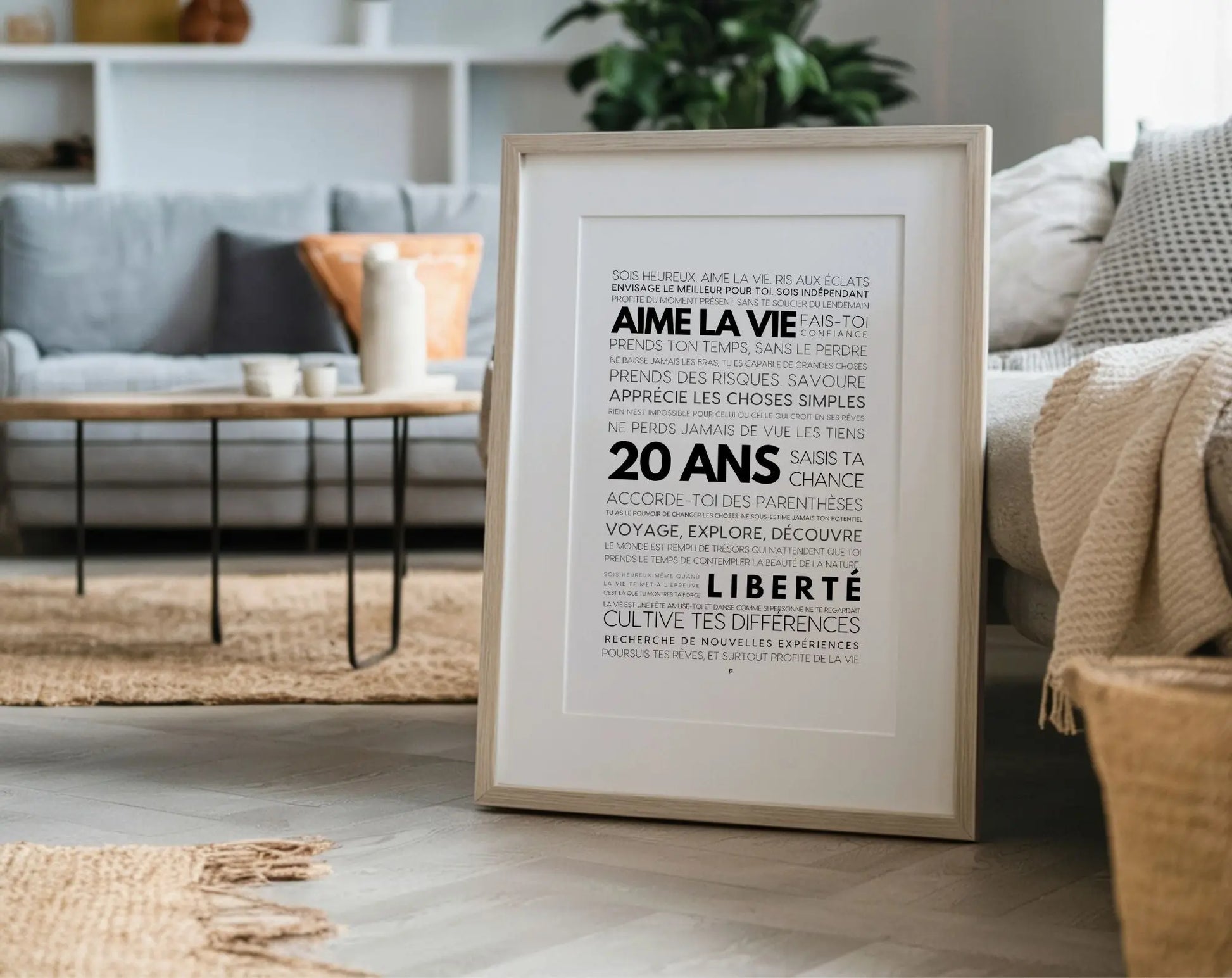 20 ans les mots - Affiche anniversaire FLTMfrance