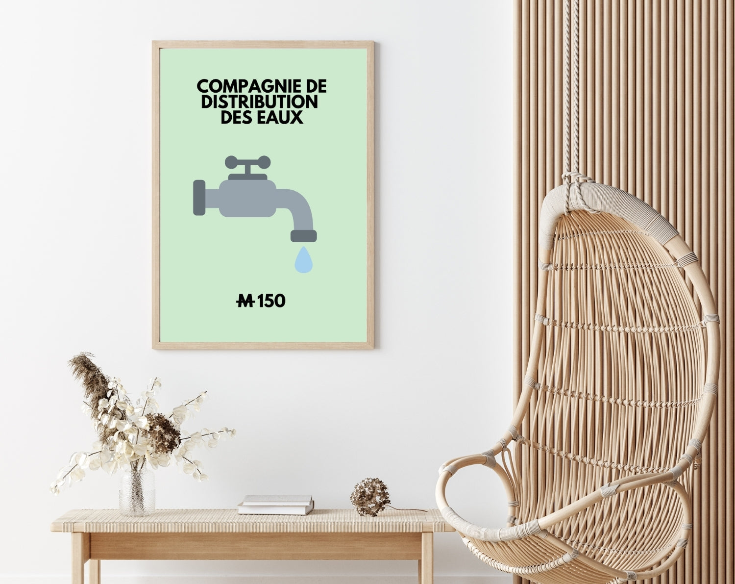 Affiches inspirée du jeu Monopoly FLTMfrance