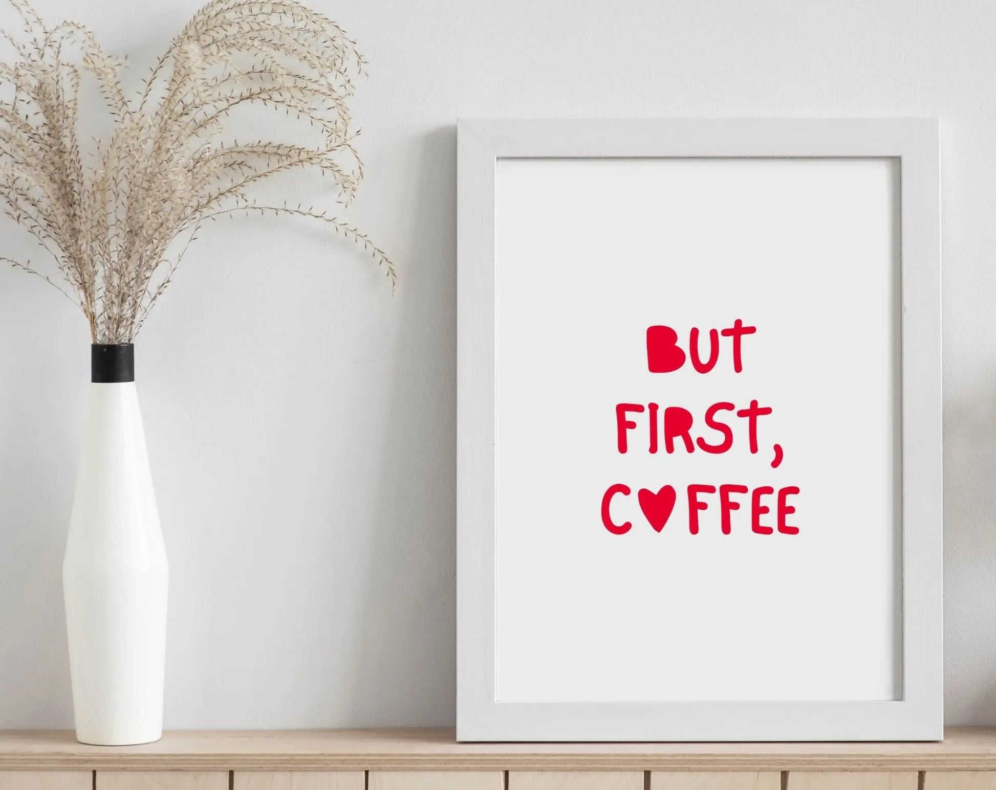 Affiche But first coffee FLTMfrance