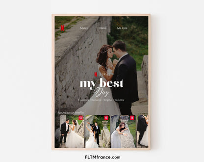 Affiche My Best Day - Poster personnalisé Netflix