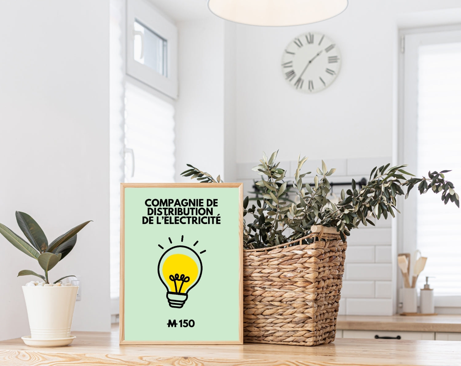 Affiches inspirée du jeu Monopoly FLTMfrance