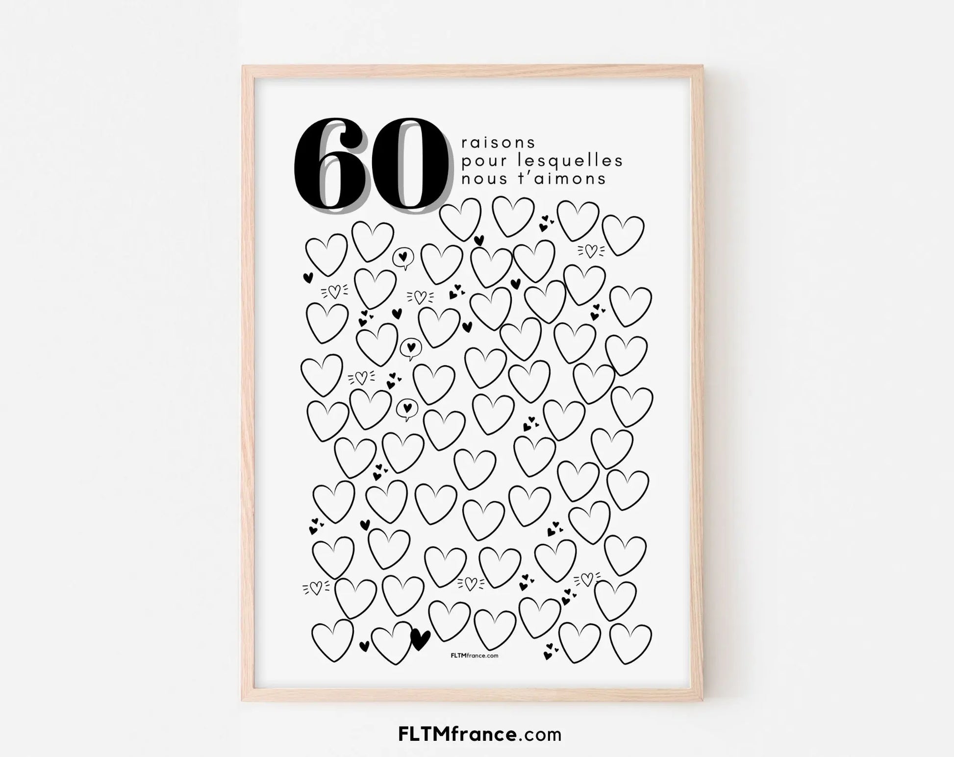 60 ans pack anniversaire naissance en 1964 - Décoration anniversaire FLTMfrance