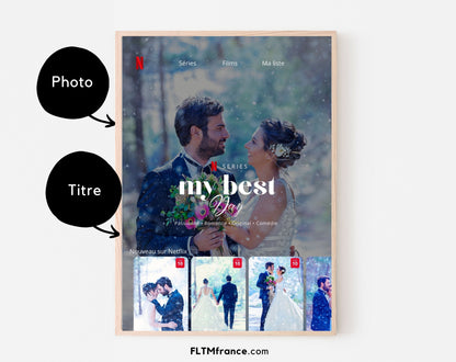 Affiche My Best Day - Poster personnalisé Netflix