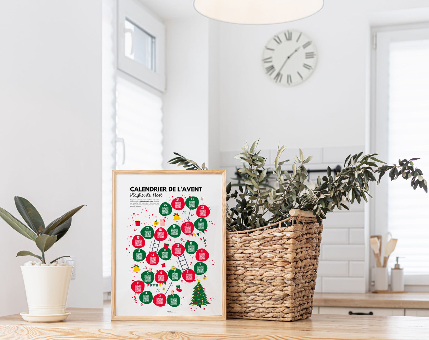 Calendrier de l'Avent musical numérique - Playlist de Noël FLTMfrance
