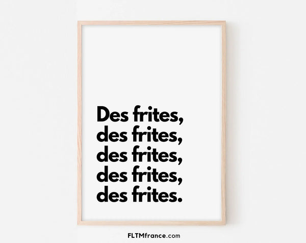 Des frites - Les Tuche - Affiche de film