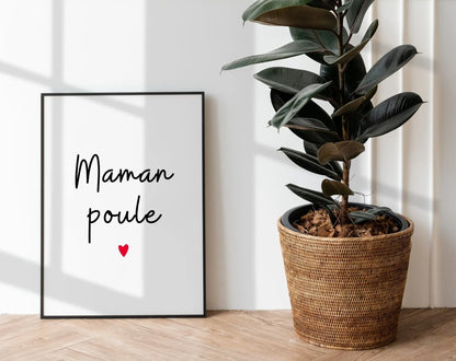 Affiche Maman Poule - FLTMfrance