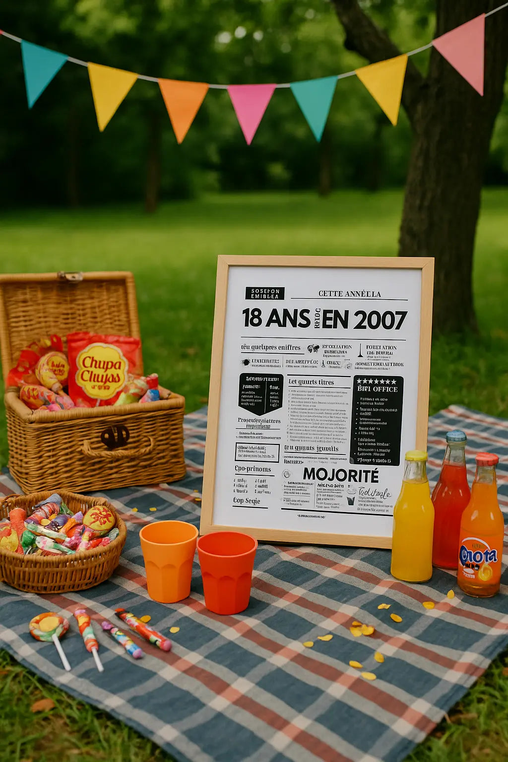 Affiche 18 ans retour en 2007 - Journal de l'année FLTMfrance