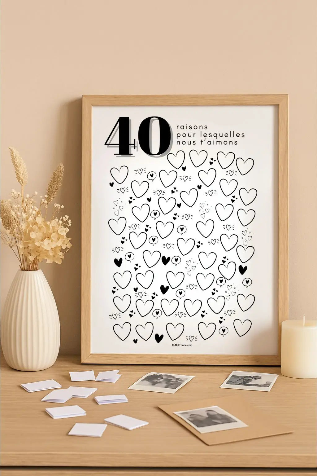 affiche-40-raisons-pour-lesquelles-nous-t-aimons-livre-d-or-40-ans