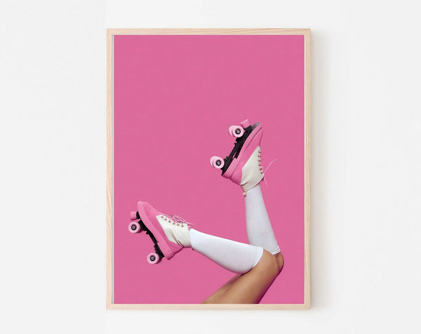 Affiche Barbie Roller - Affiche de film inspirées du film Barbie