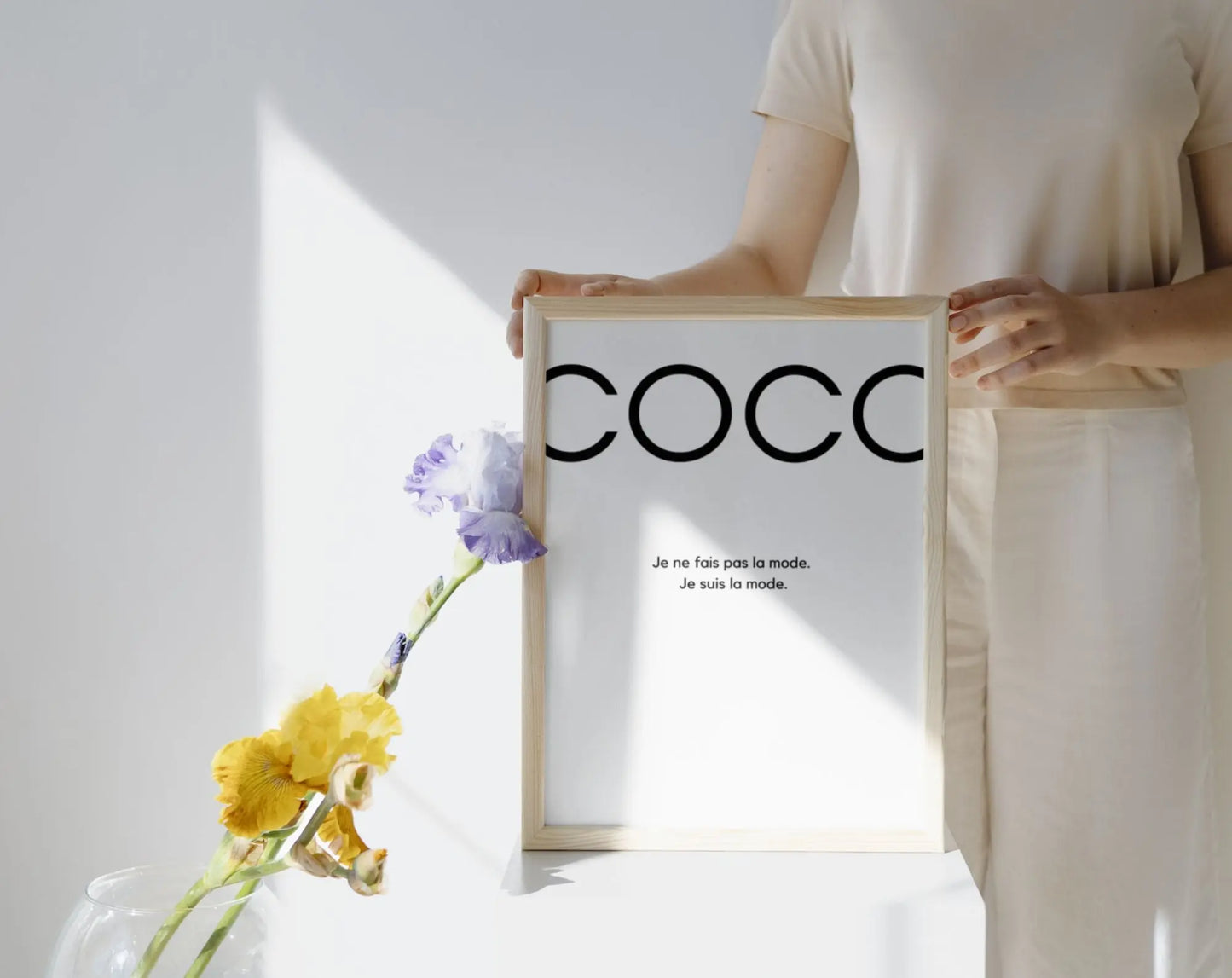 Affiche Coco - Affiche de mode FLTMfrance