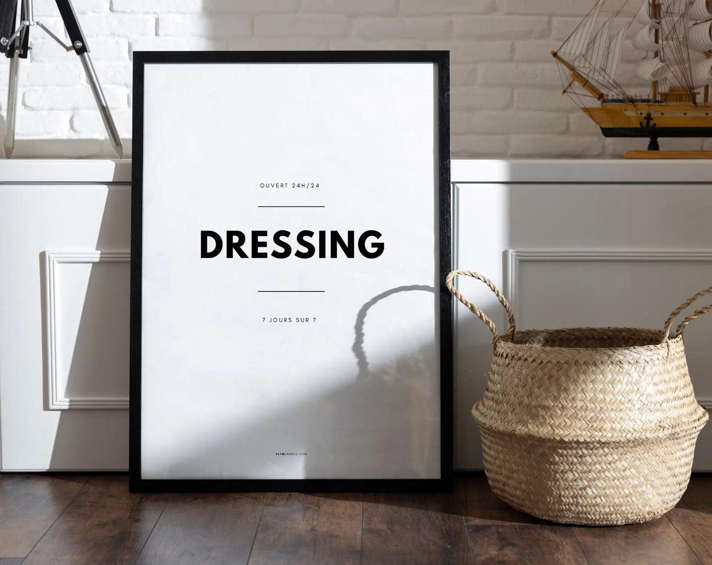 Affiche Dressing - Affiche décoration dressing FLTMfrance