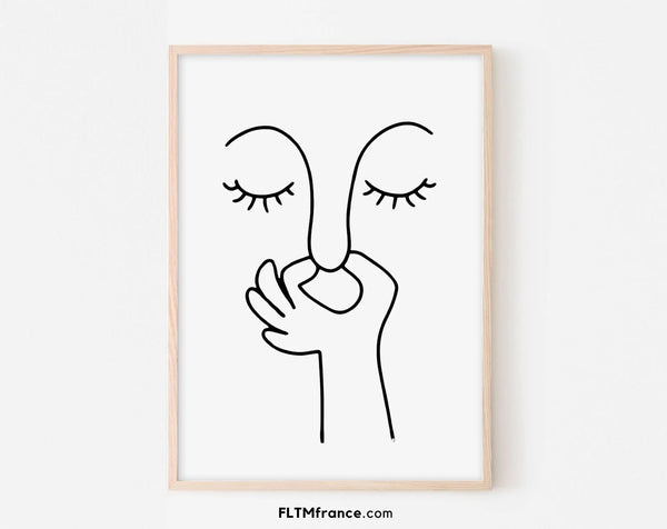 Affiche Mauvaise odeur toilettes - Poster humour WC