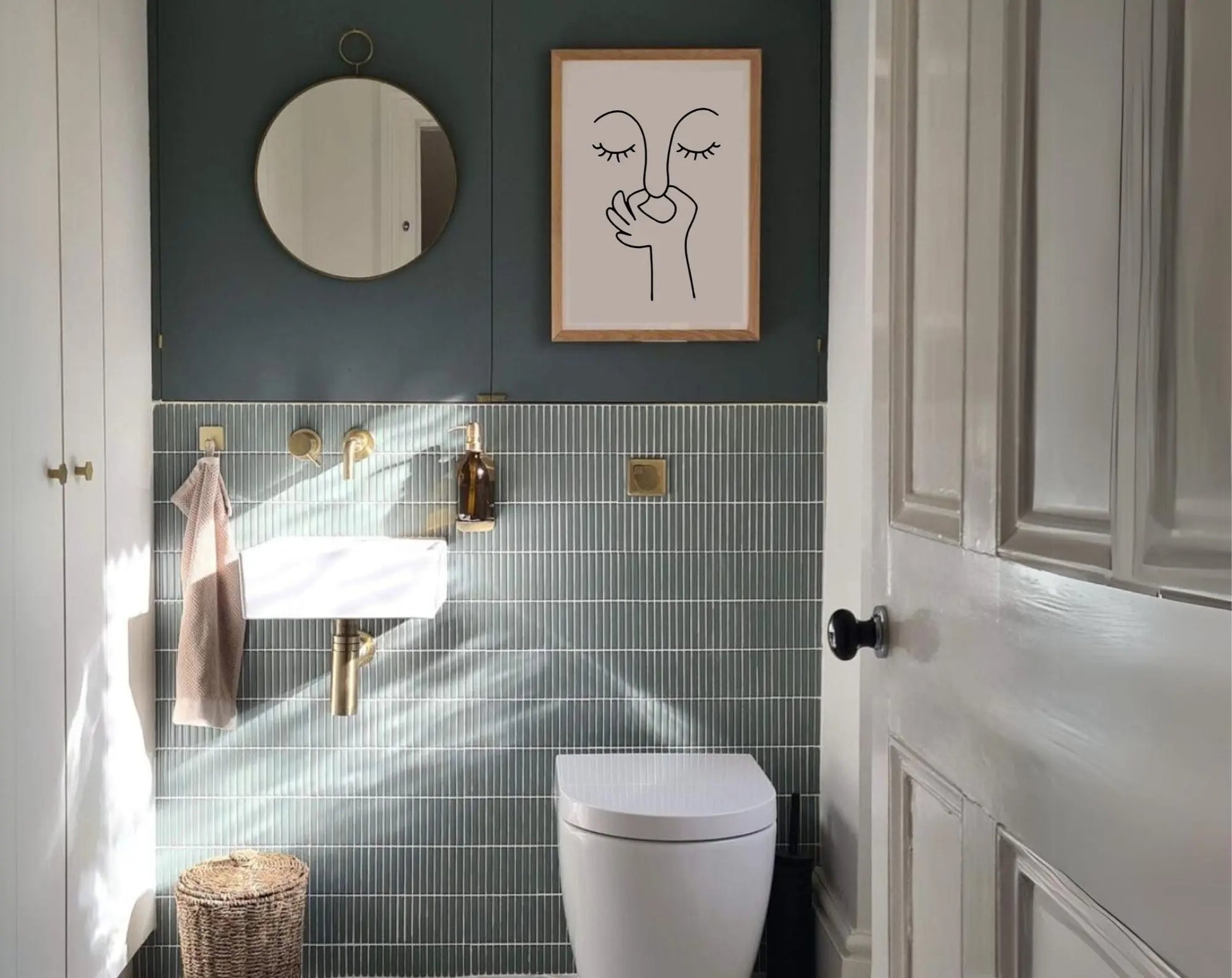 Affiche Mauvaise odeur toilettes - Poster humour WC FLTMfrance