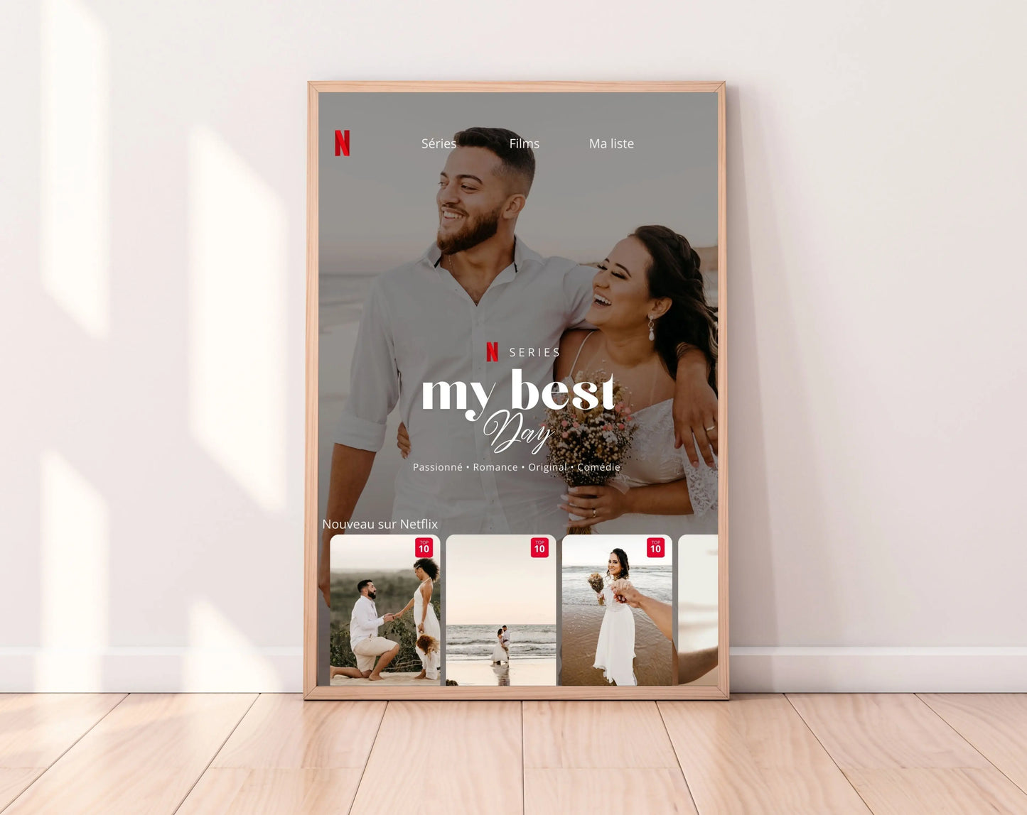 Affiche My Best Day - Poster personnalisé Netflix FLTMfrance